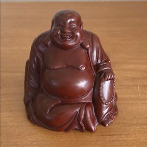 Brown Buddha approx 2in high